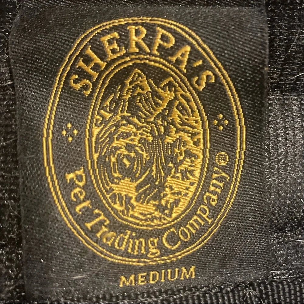 Black Sherpa Original Deluxe Airline-Approved Dog & Cat Carrier Bag SZ M EUC